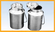 stainless steel milk cans