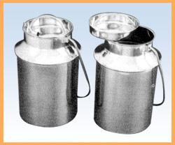 Steel storage cans