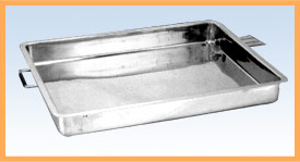 steel serving tray