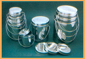 Steel milk pots exporters